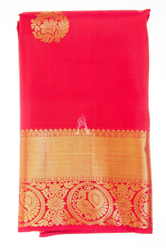 Red Color Traditional Faux Silk Saree For Women – Ethnicdukan